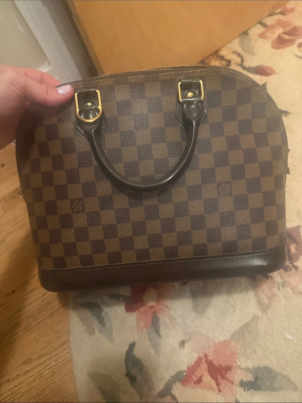 Louis Vuitton Damier ebene Alma PM